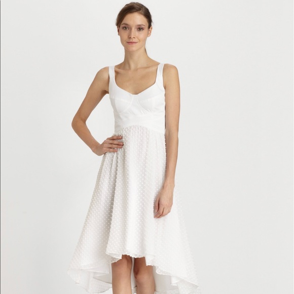 nanette lepore white dress